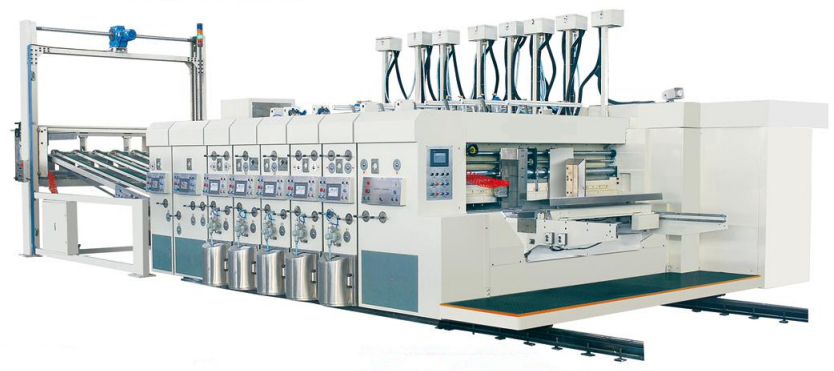 High Speed Automatic Printing Slotting Die Cutting Machine